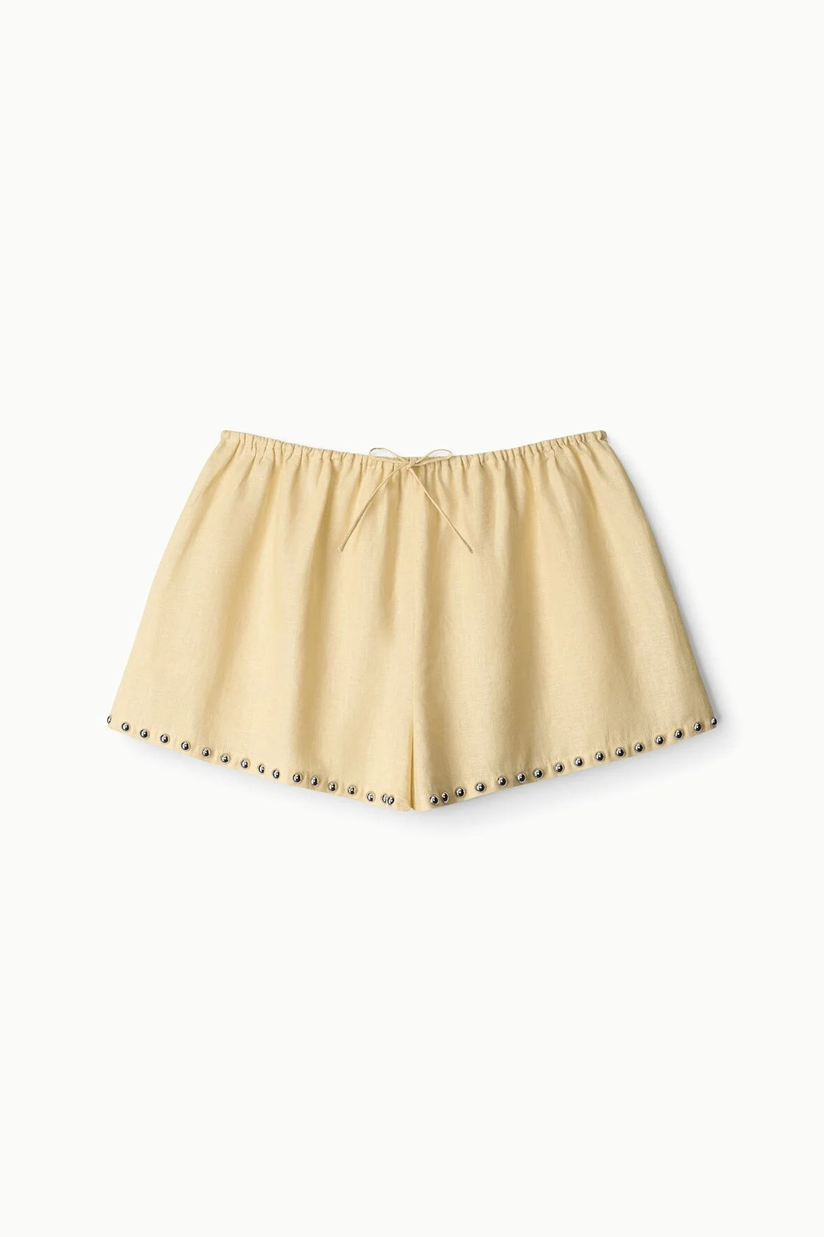 STAUD PADDLE LINEN SHORT BUTTER STUDS - 1