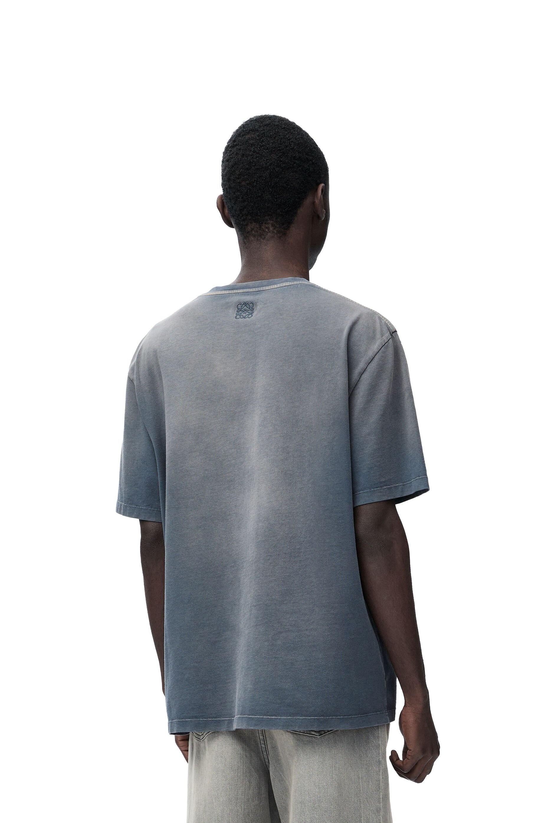 Loose fit T-shirt in cotton - 4