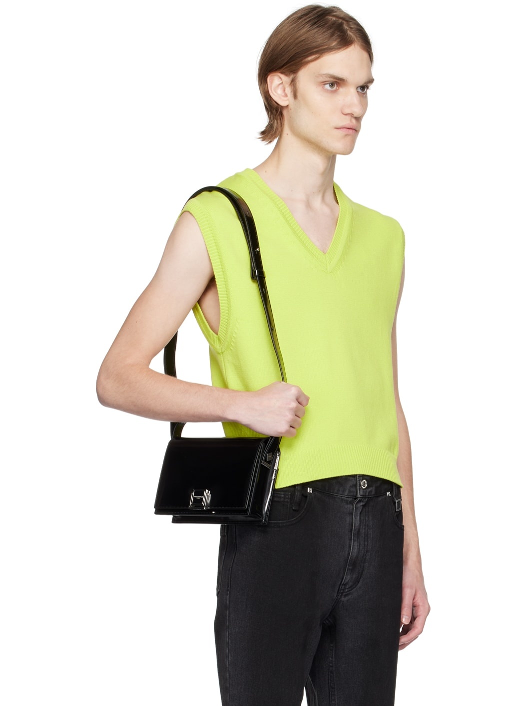 Green Cropped Vest - 2