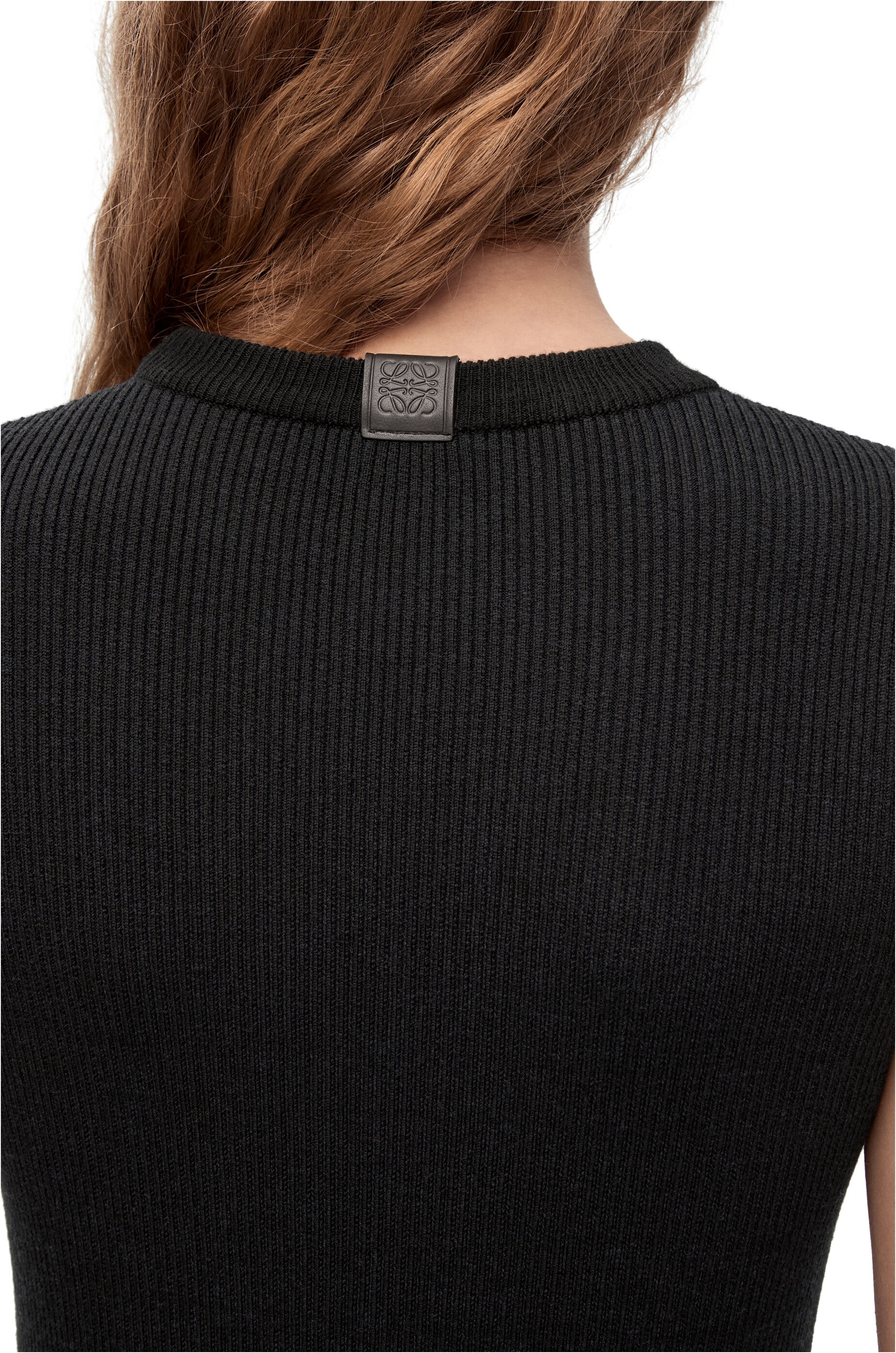 Tube knit dress in wool - 4