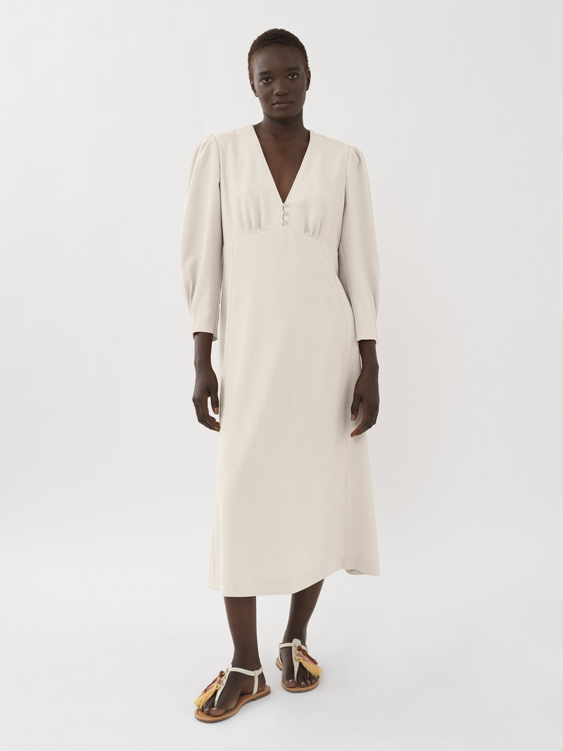 See by Chloé BUTTON-DOWN MIDI DRESS outlook