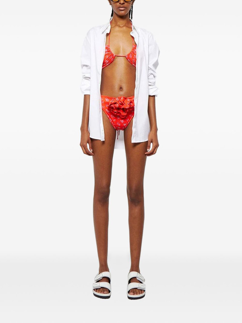 MAGDA BUTRYM floral-print bikini bottoms outlook