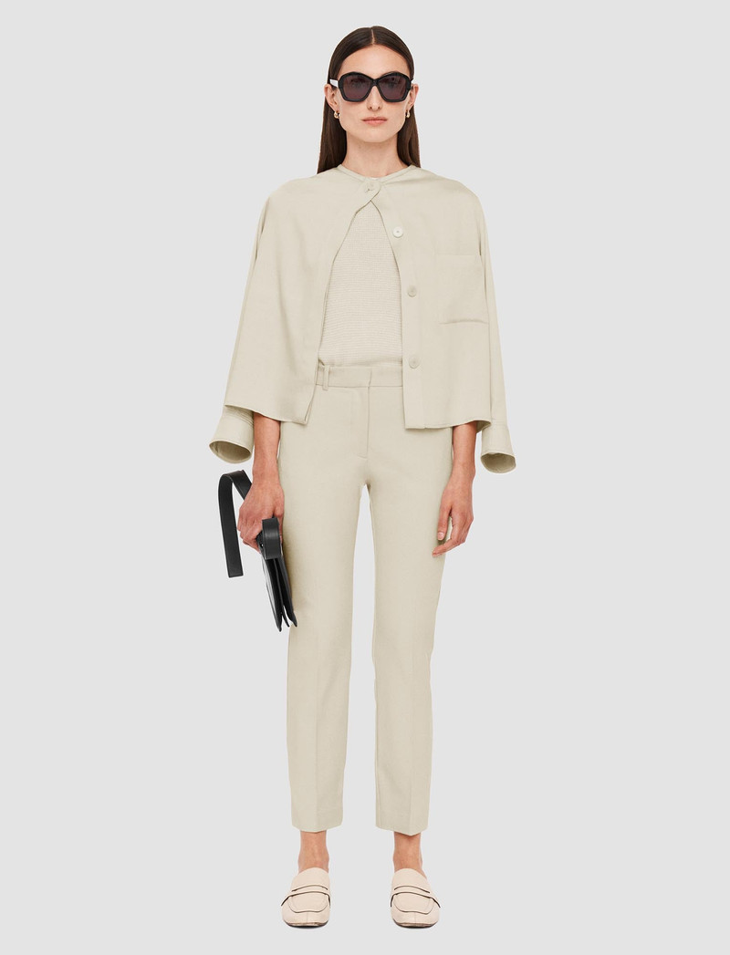 JOSEPH Coleman Gabardine Stretch Trousers outlook