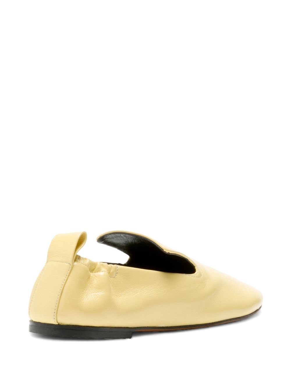 glove ruched loafers - 3