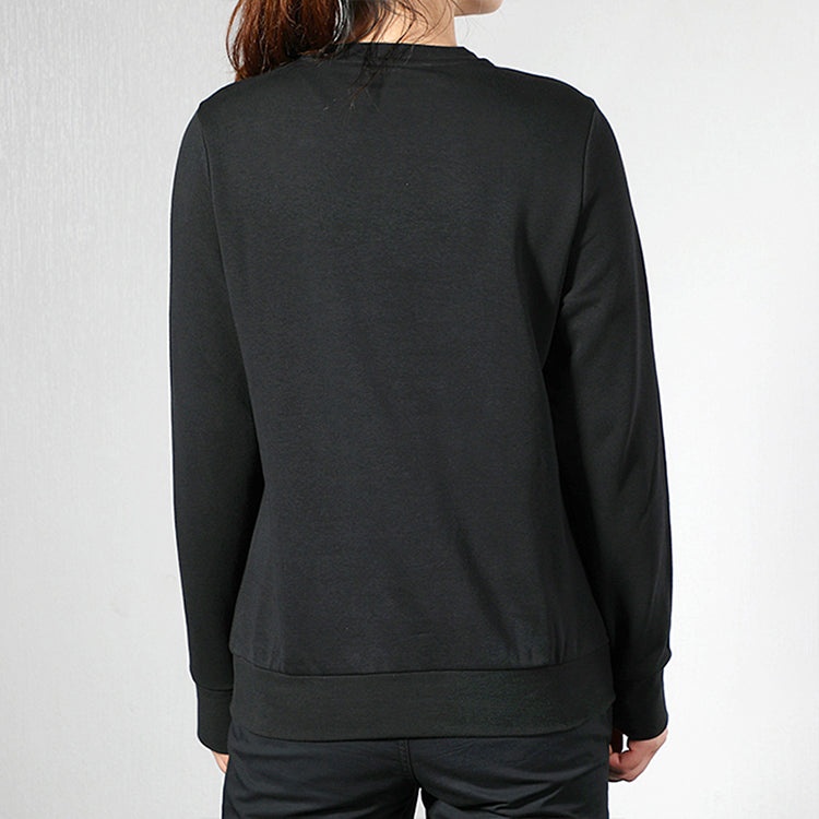 (WMNS) adidas E Lin Sweaters 'Black' DP2363 - 4