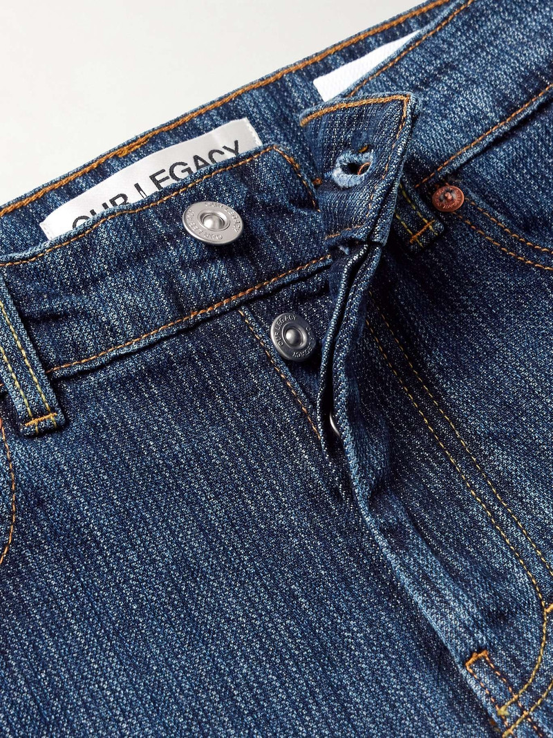 Linear high-rise straight-leg jeans 5