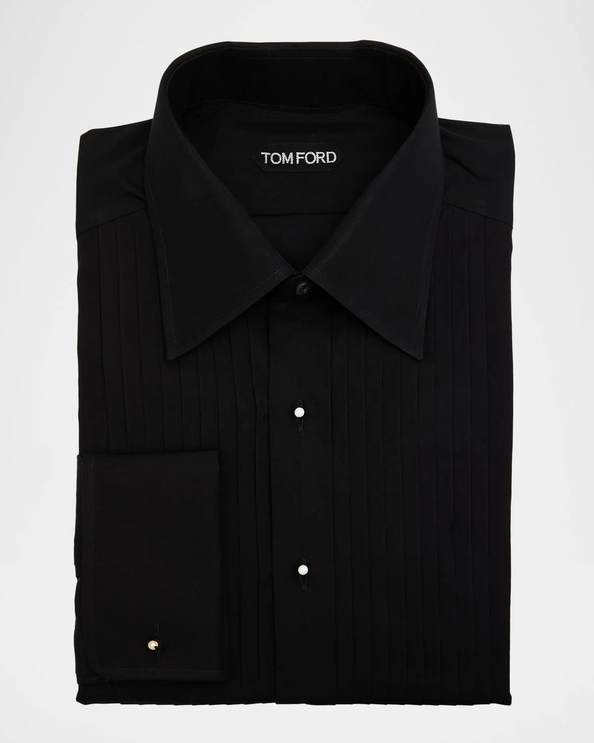 Men's Cotton Plisse Dress Shirt - 1