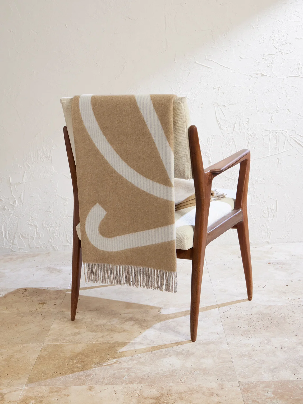 Anagram Wool and Cashmere-Blend Throw - 1