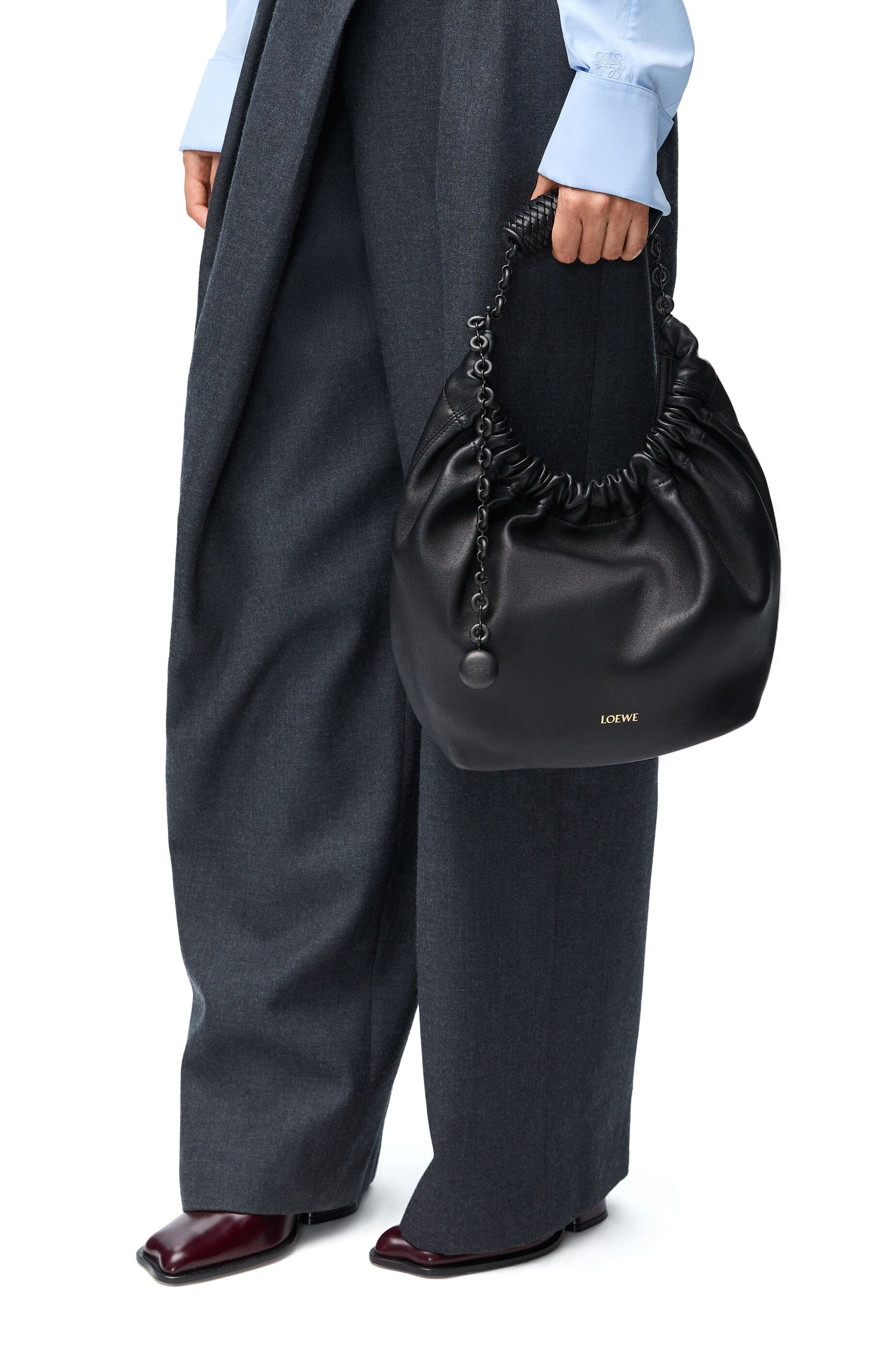 Small Squeeze bag in mellow nappa lambskin - 3
