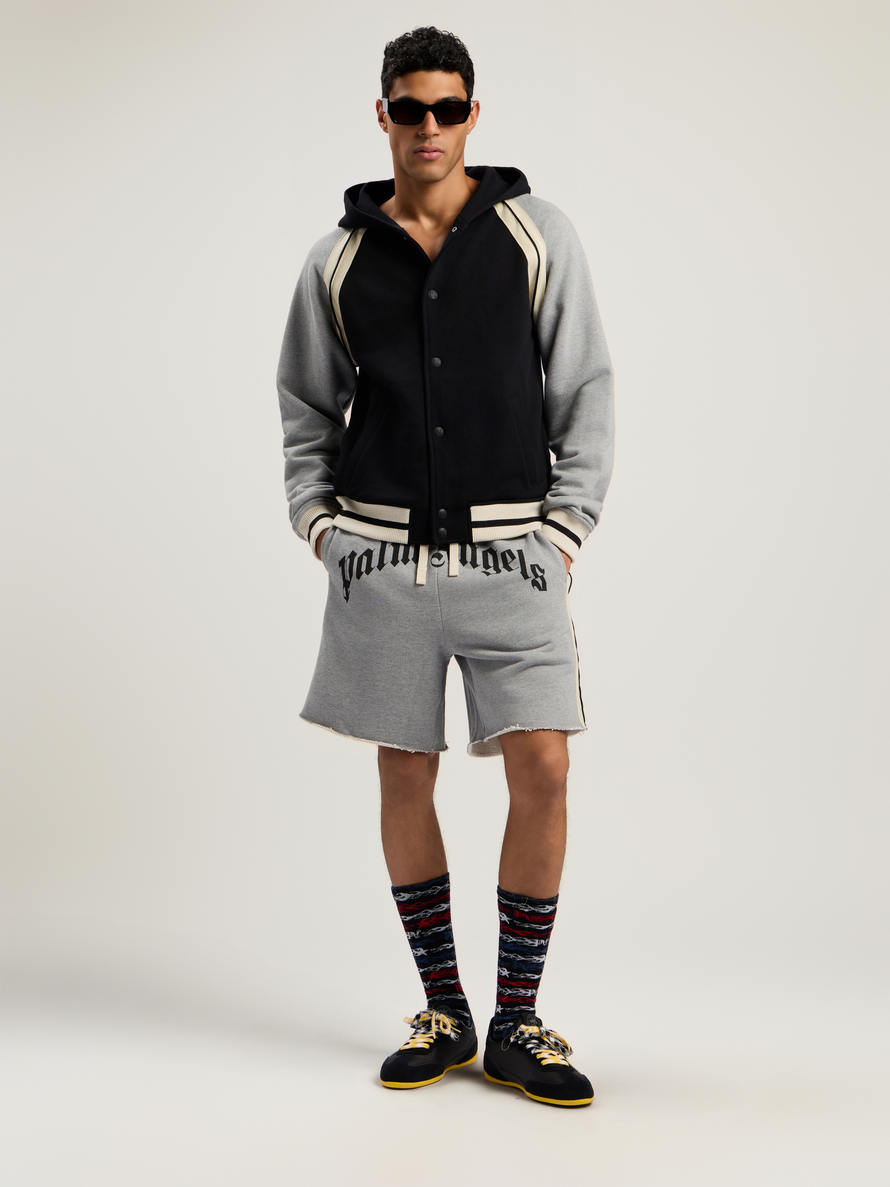Curved Logo Track Varsity - 2