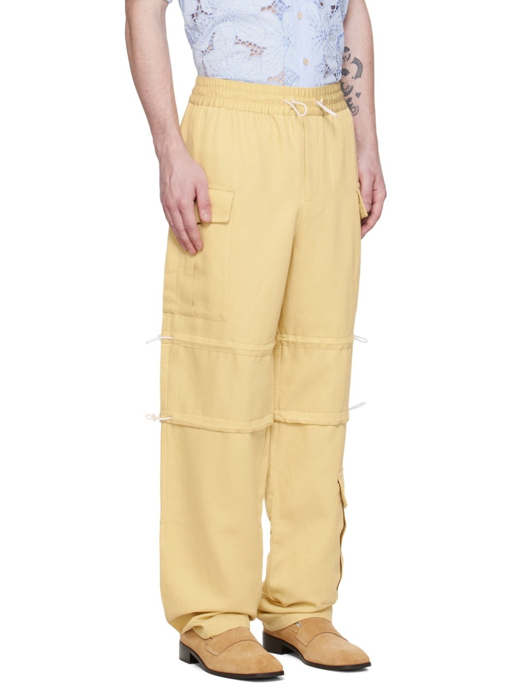 Yellow Roam Cargo Pants - 2