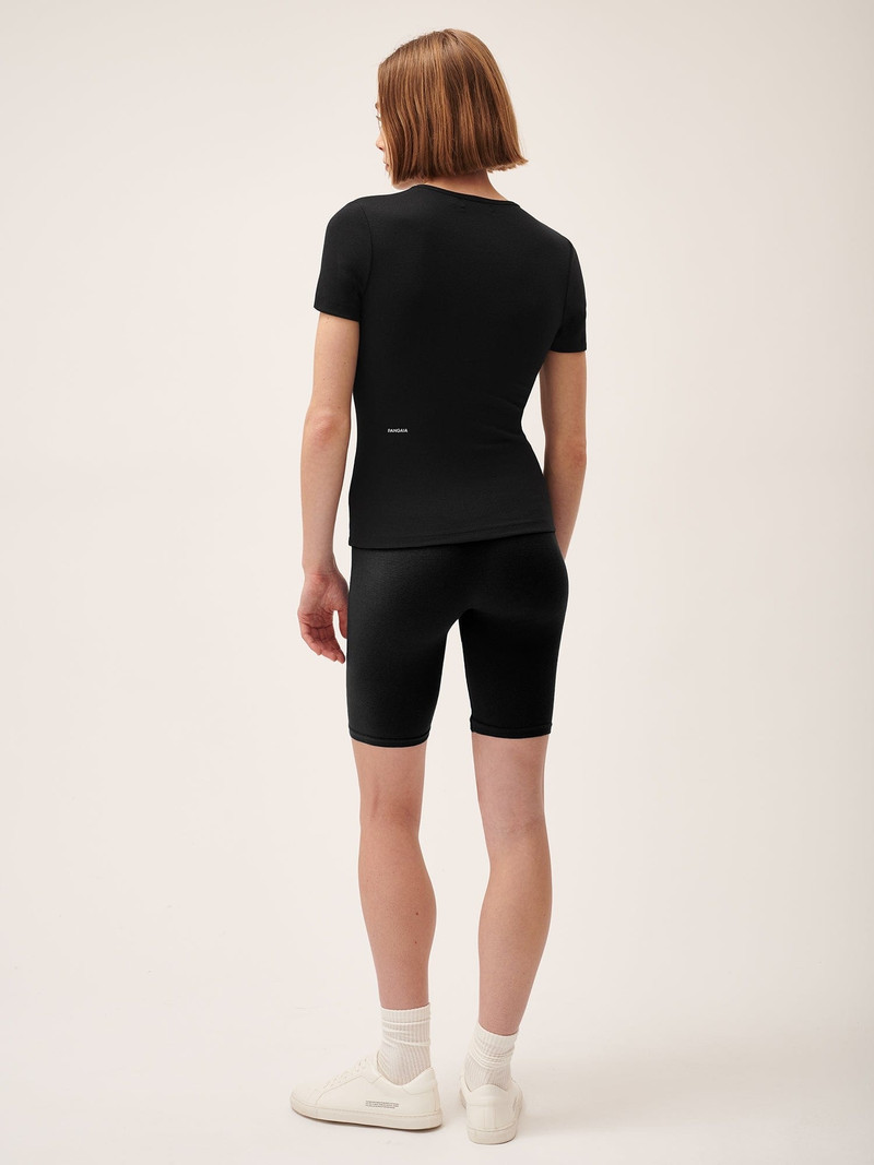 Women's 365 Lightweight Rib T-Shirt - Black 3