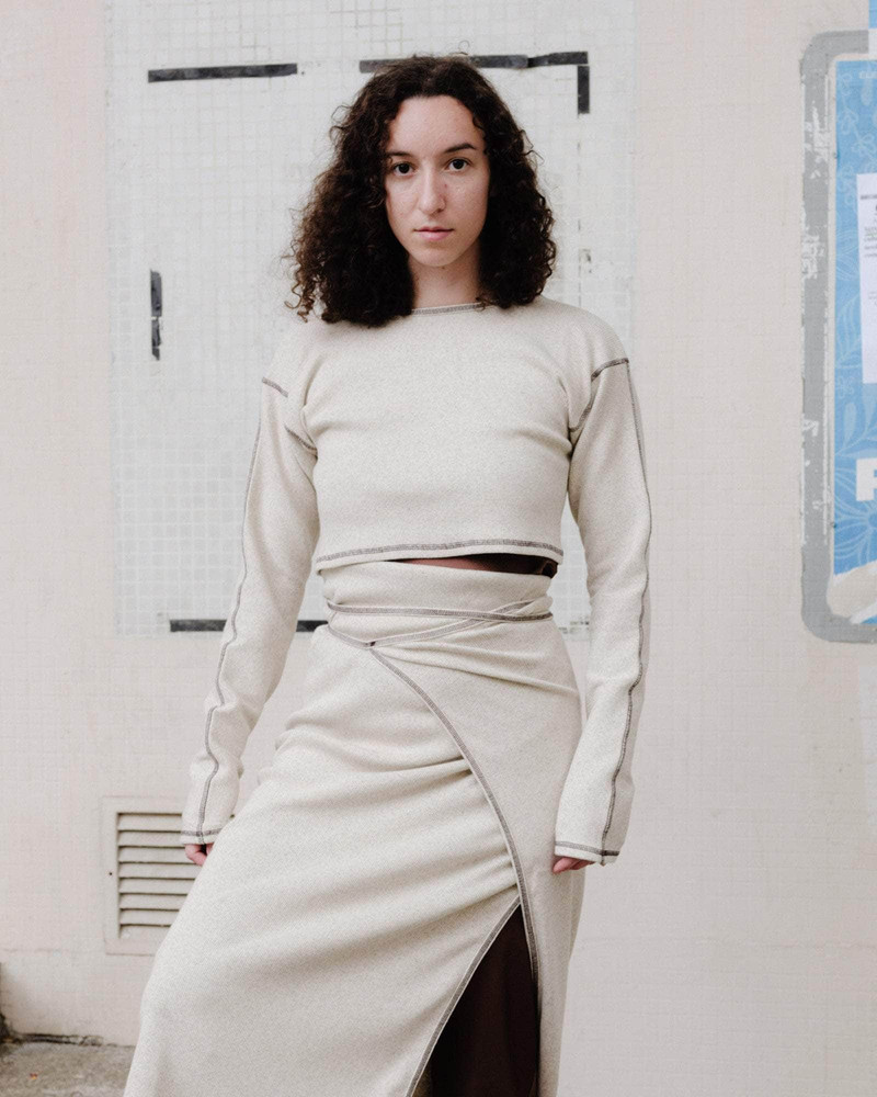 Garble Top - Organic Cotton Rib 1