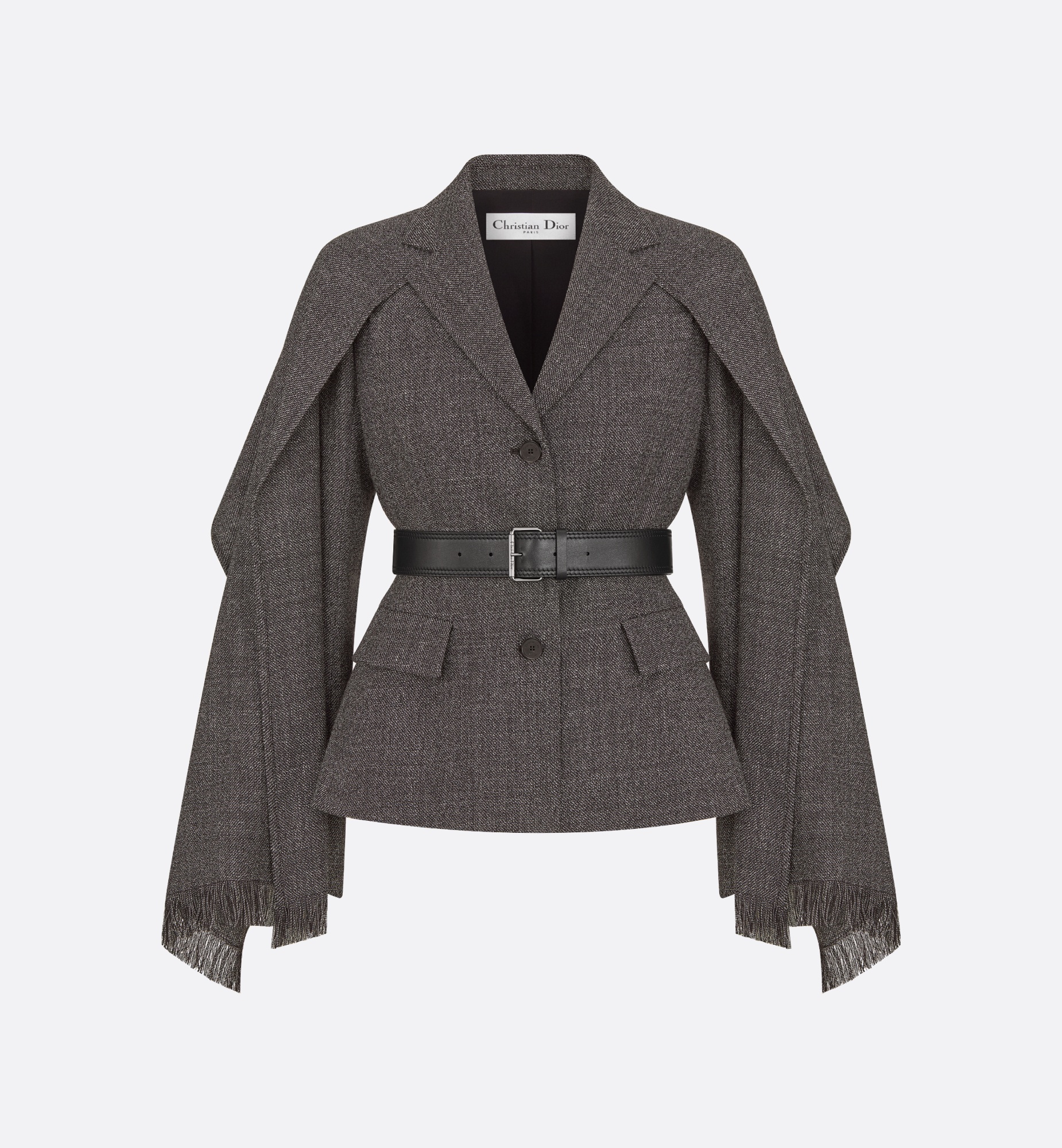 ジャケット Dior Belted Jacket With Removable Scarf Dior Belted Jacket with Removable Scarf | REVERSIBLE