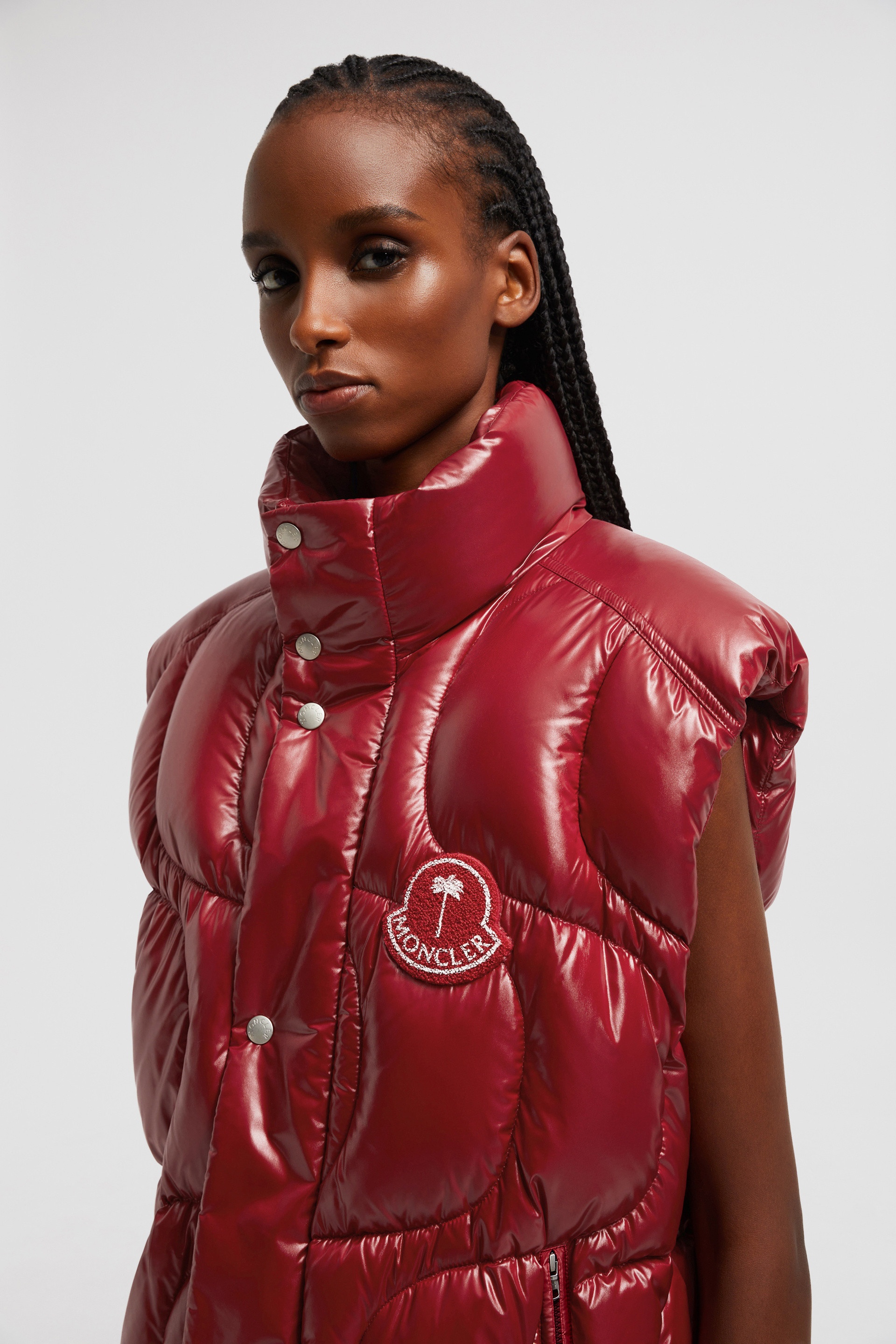 Moncler Moncler x Palm Angels Gwenyth Down Vest moncler REVERSIBLE