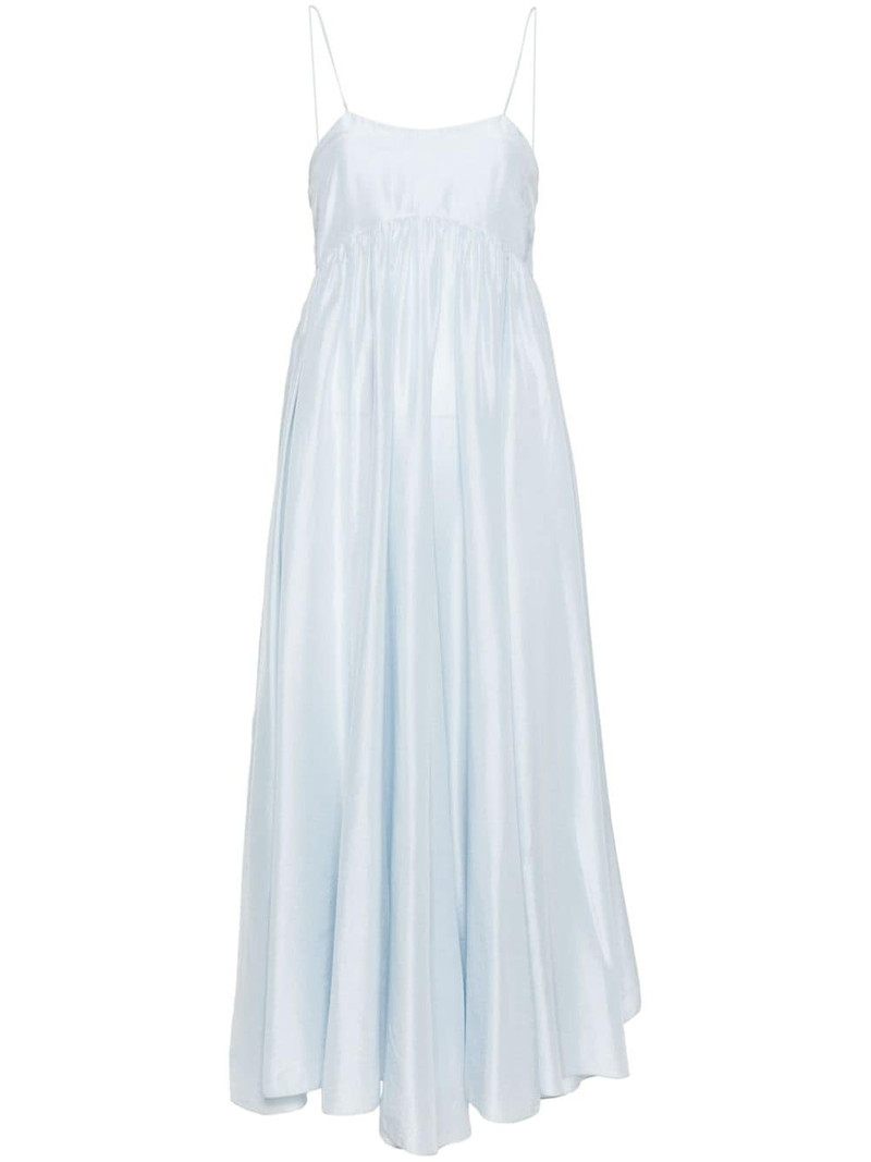 empire-line silk maxi dress 1