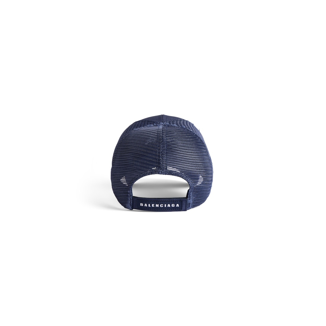 Perforated Trucker Cap in Navy/black - 3