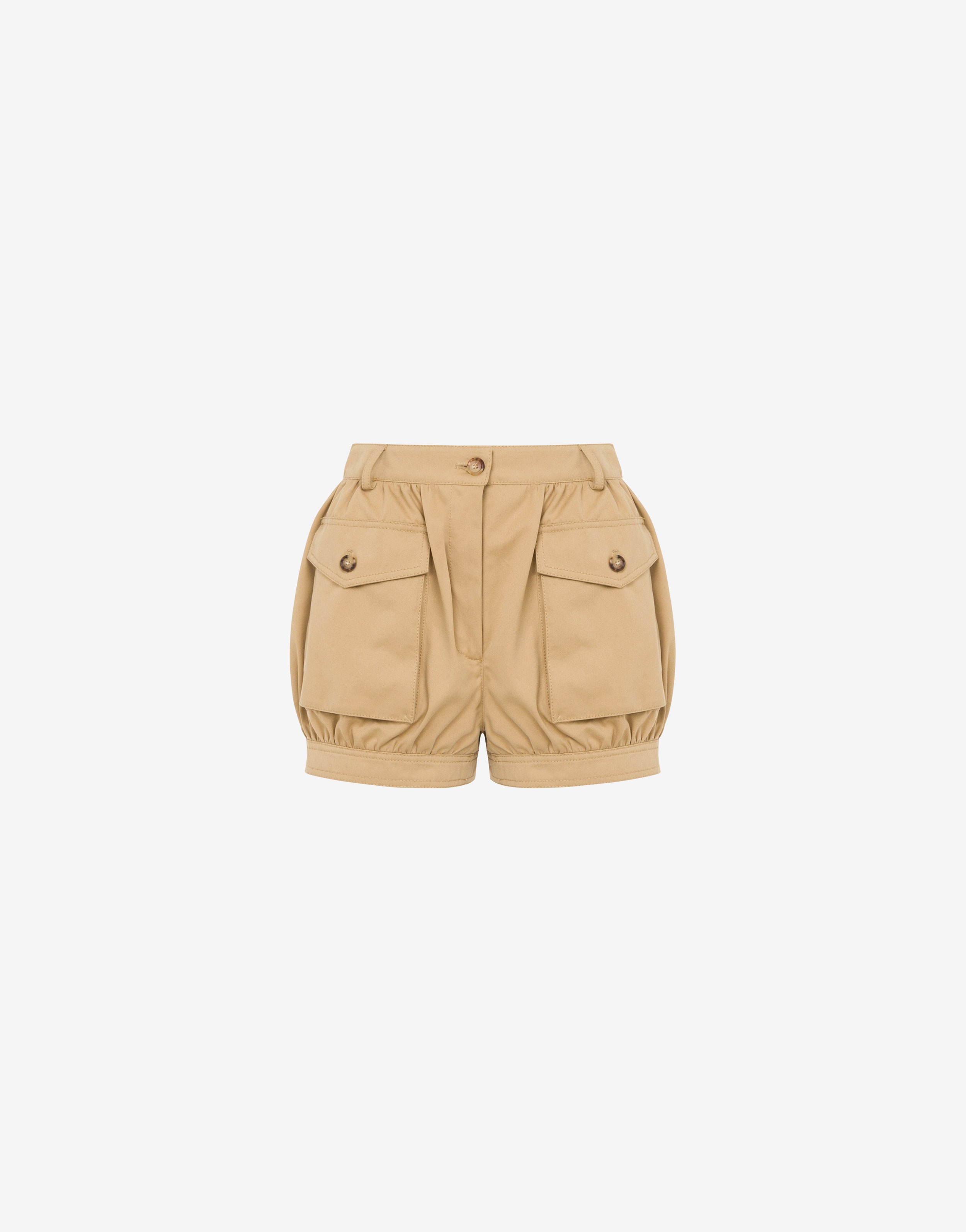 COTTON CLOTH SHORTS - 1