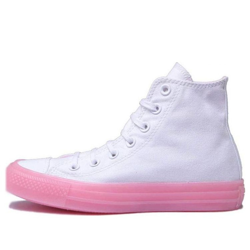 (WMNS) Converse Chuck Taylor All Star Hi 'White Cherry Blossom' 560645C - 1