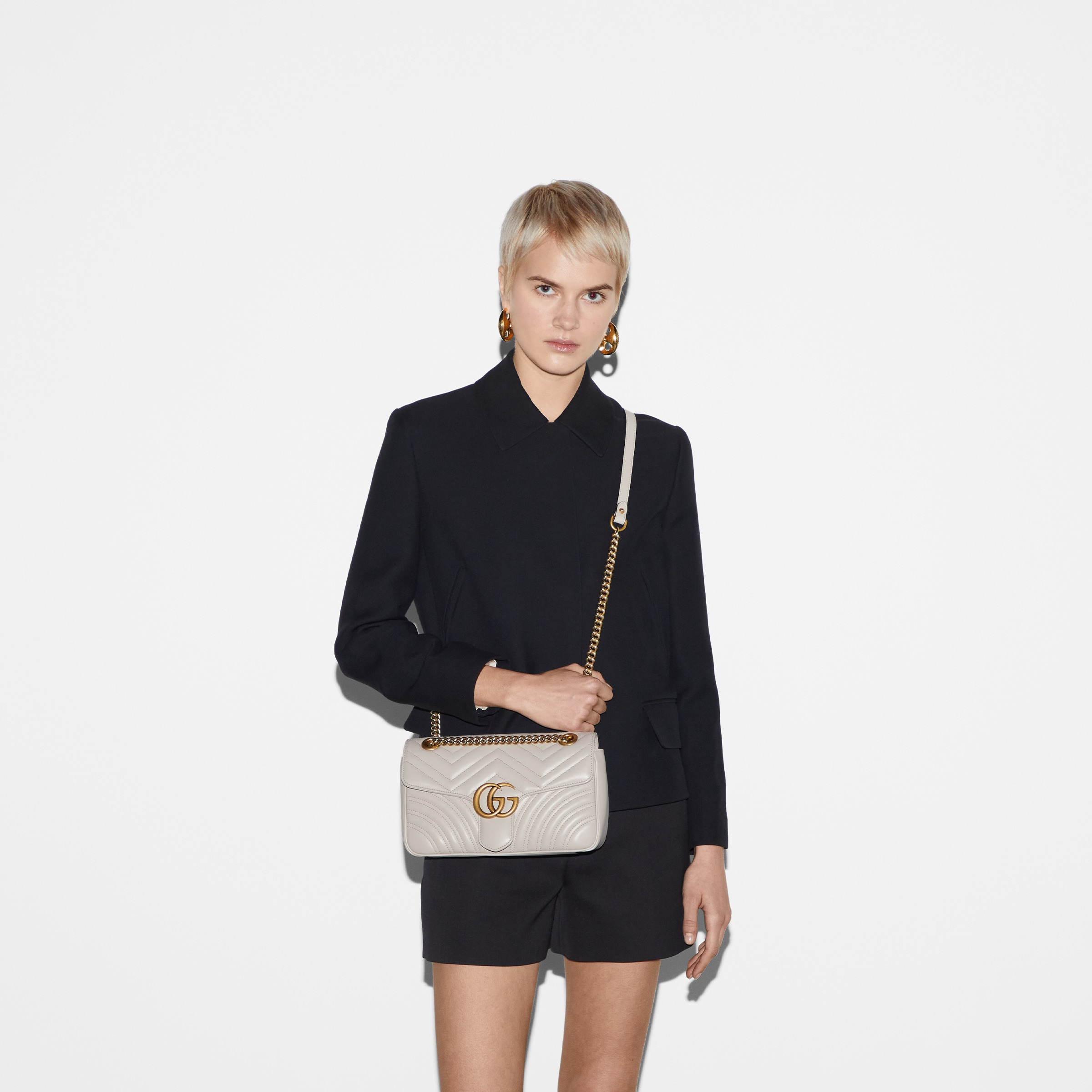 GG Marmont small shoulder bag - 4