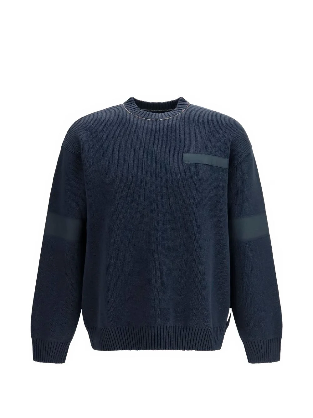 Replica 30000 crew-neck panelled sweater - 1