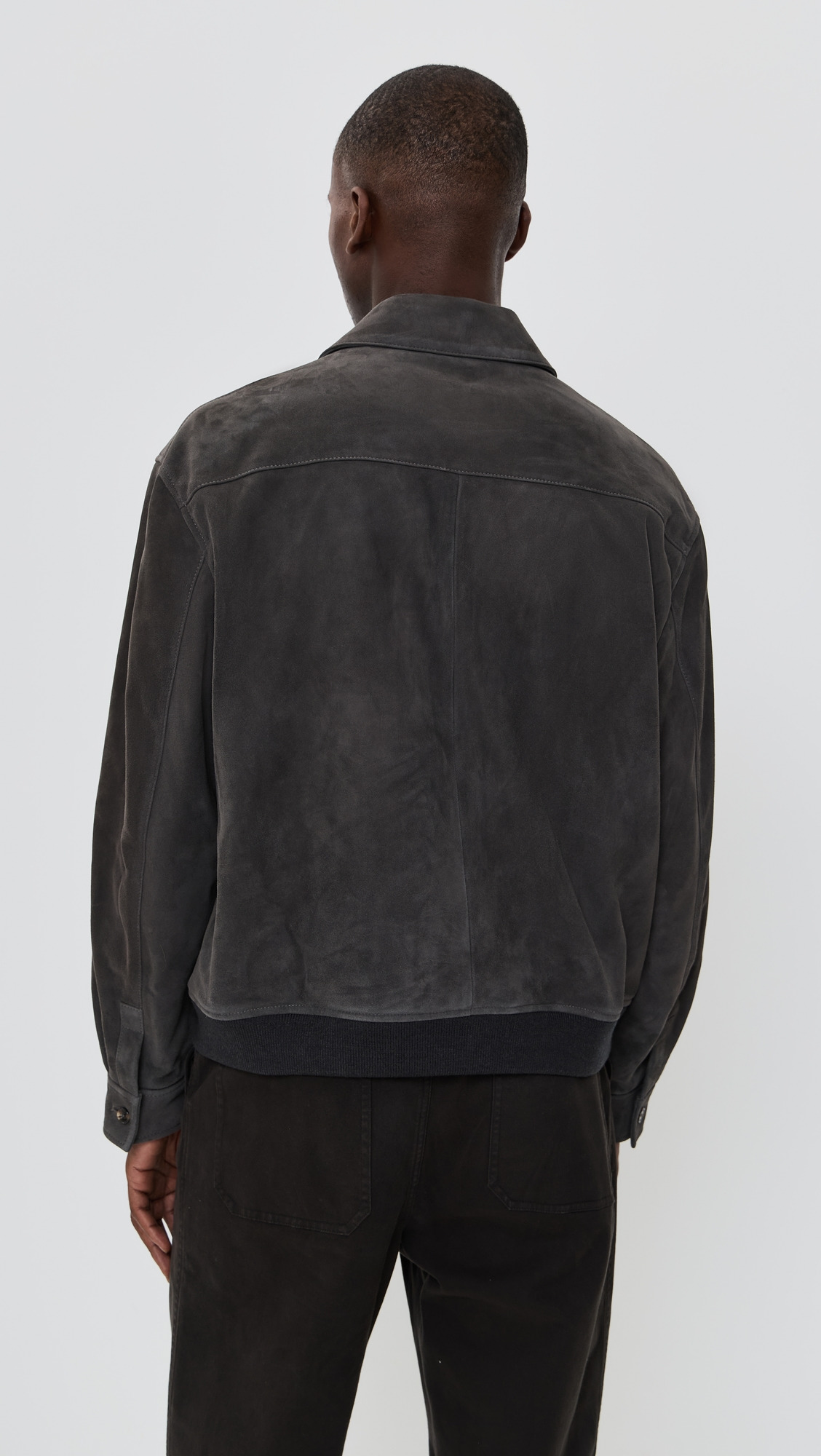 Suede Bomber Jacket - 2
