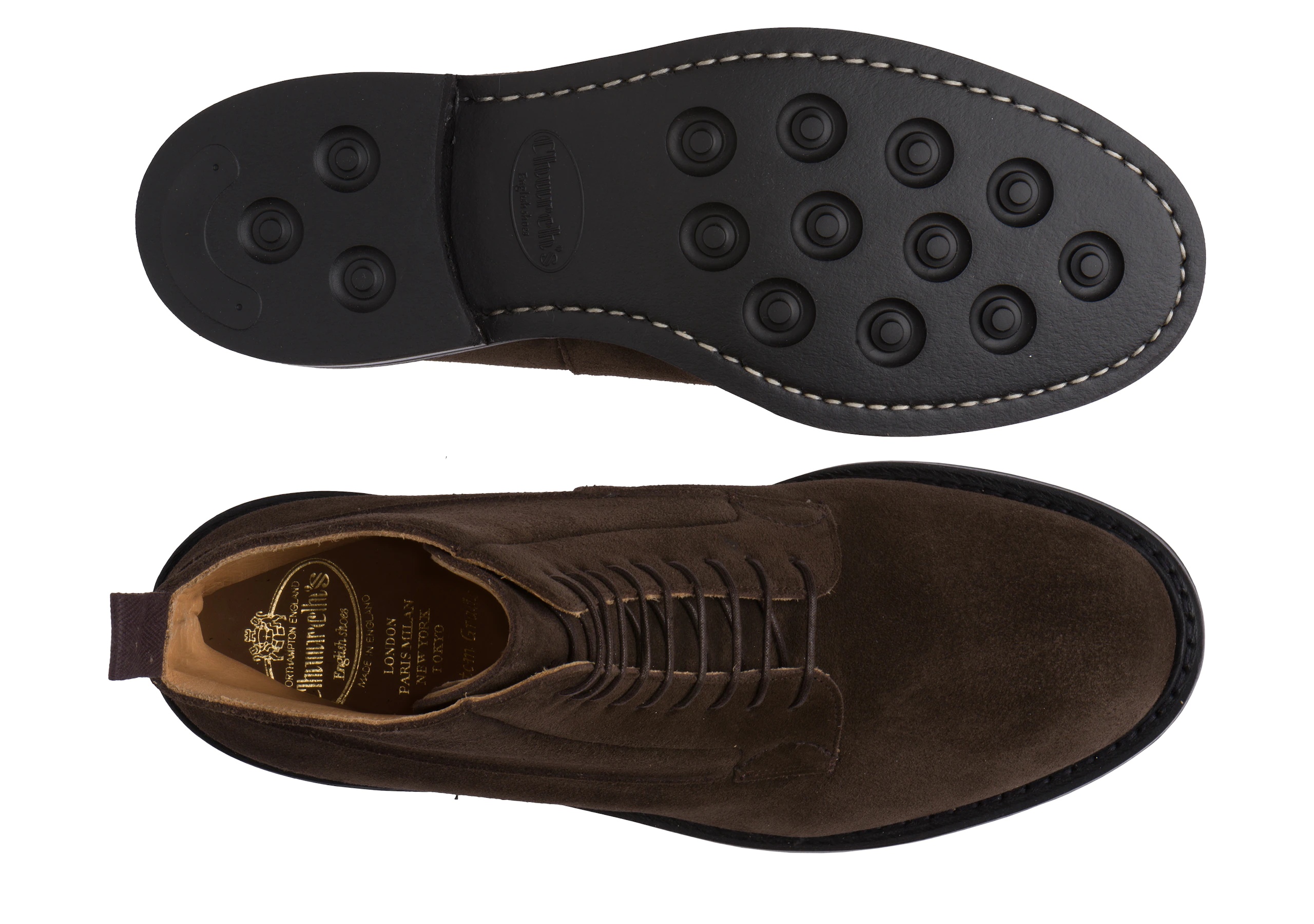 Eastville lw
Suede Lace-Up Derby Boot Brown - 3