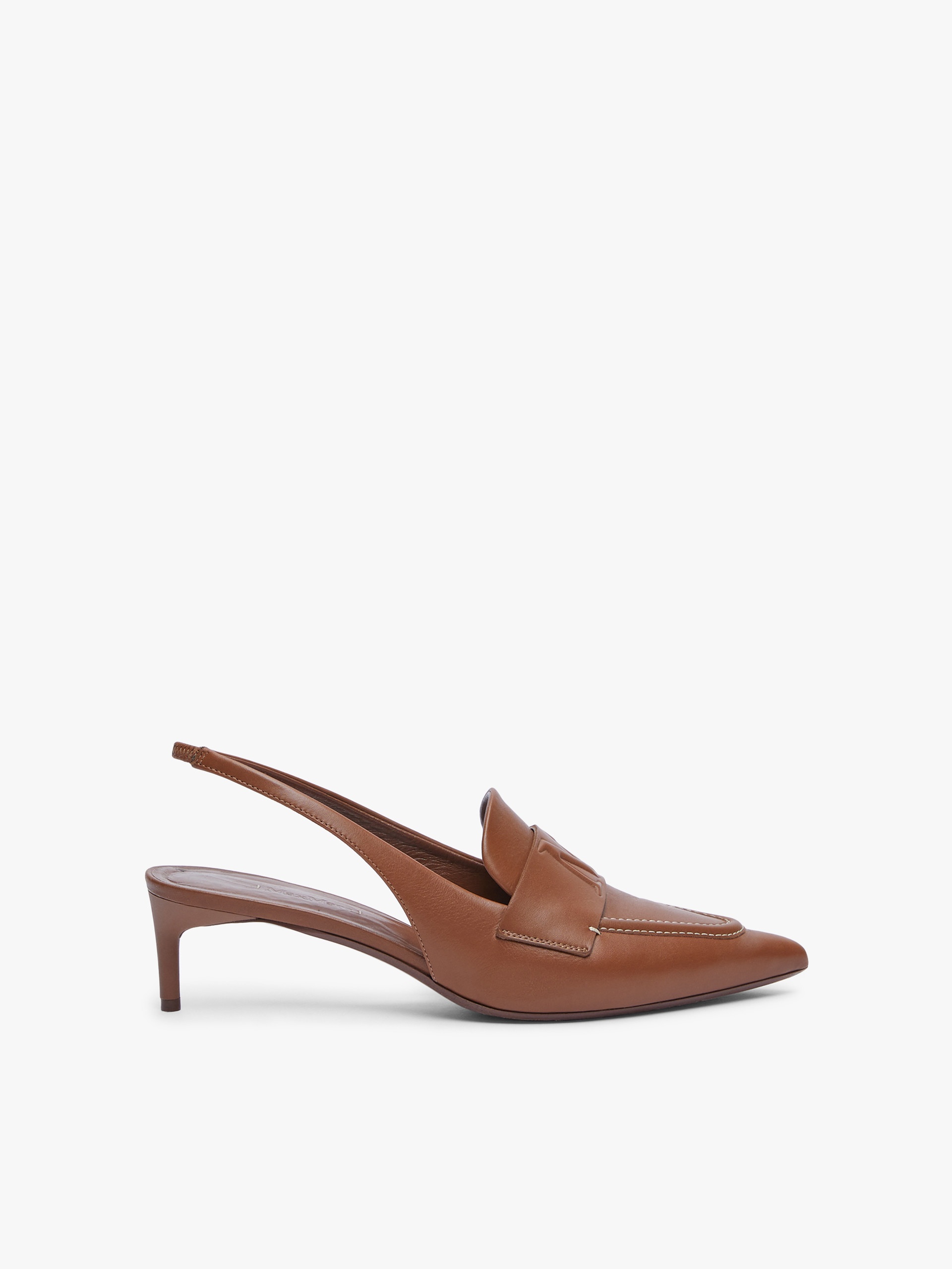 CATY Leather slingbacks - 1