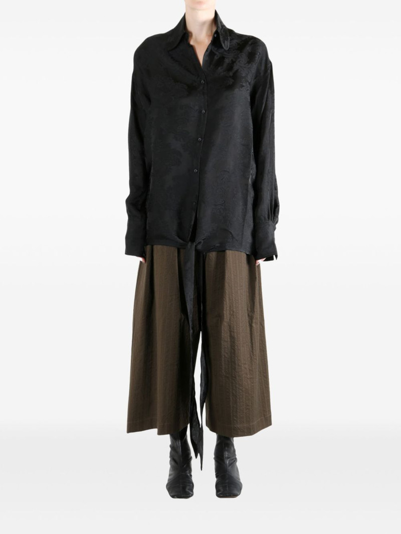 UMA WANG jacquard shirt outlook