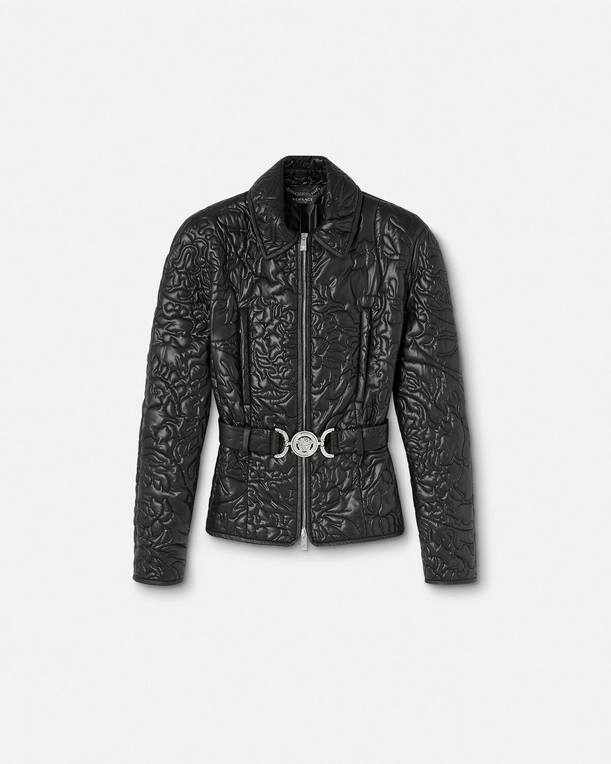Barocco Quilted Puffer Blouson Jacket - 1