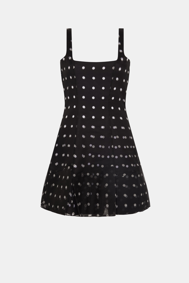 Jueelee Dress In Polka Dot Tafetta And Organza 1