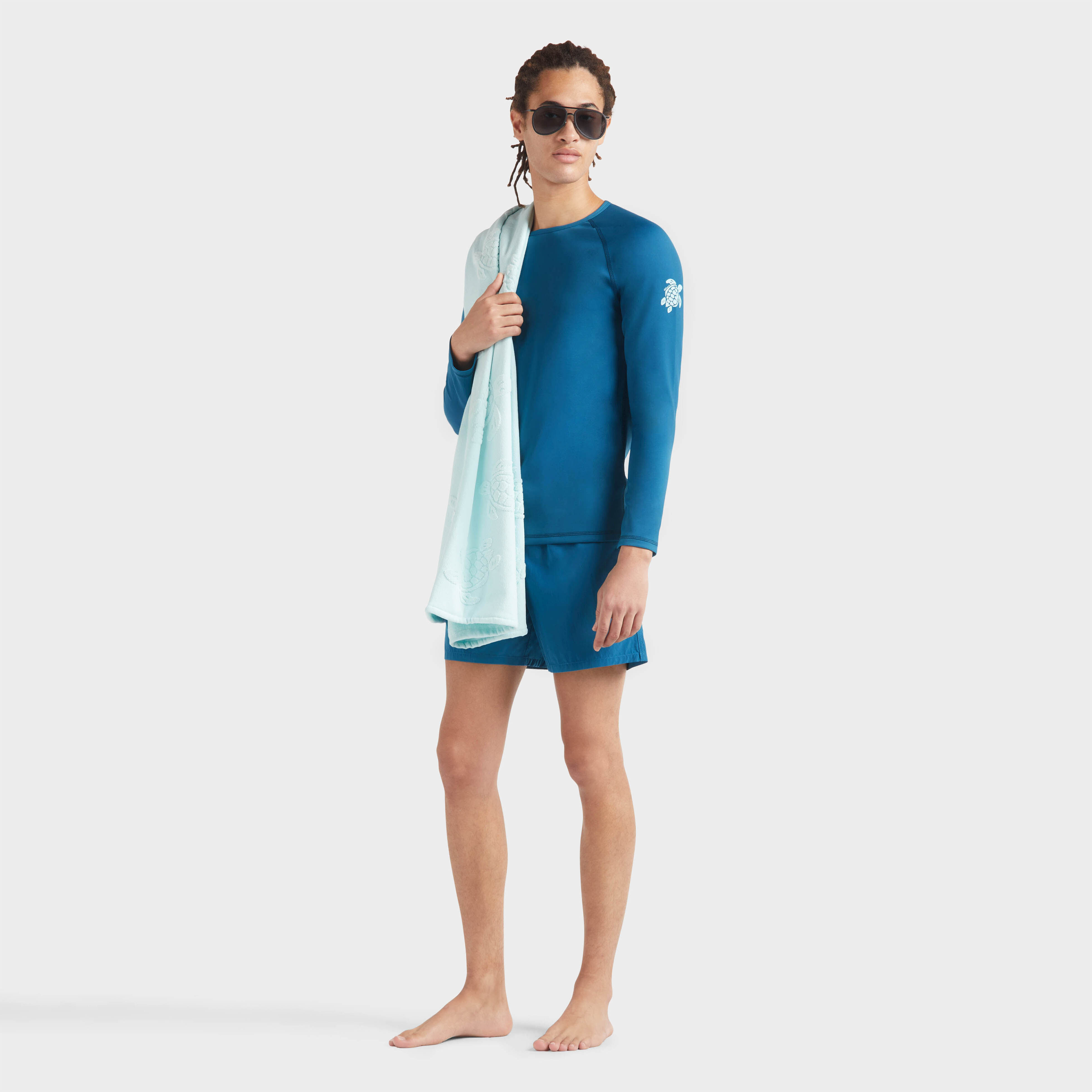 Men Swim Trunks Solid - 5
