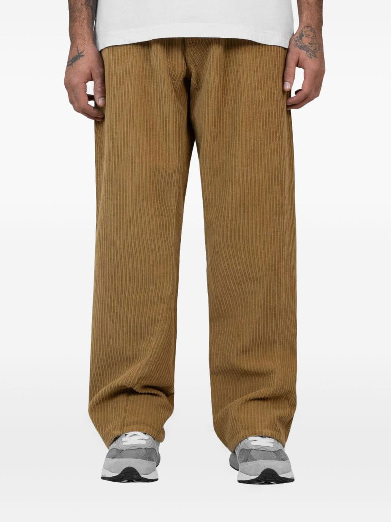wide-leg corduroy trousers 1