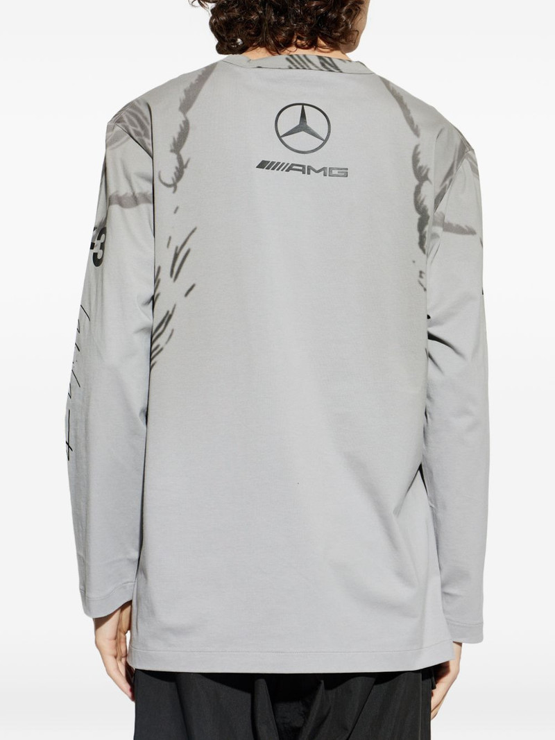 x Mercedes wolf-print T-shirt 4