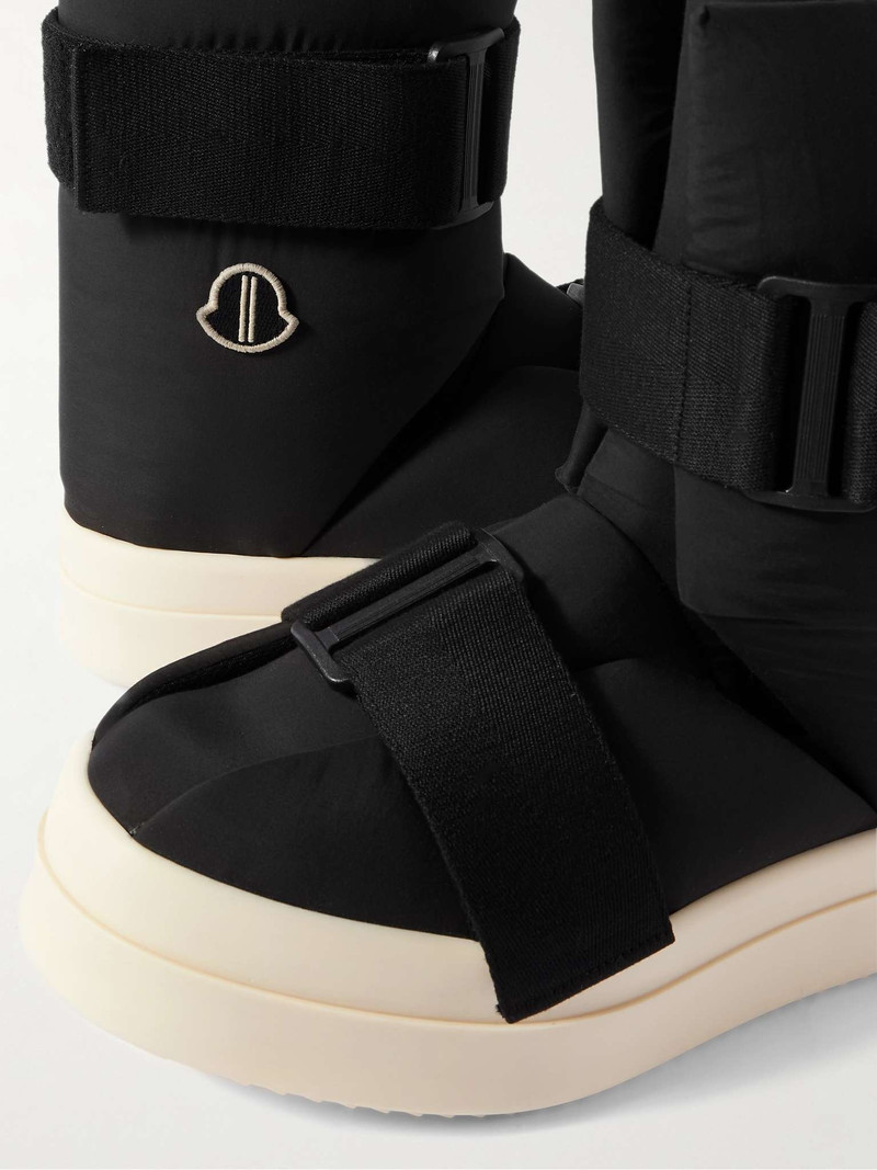 + Moncler Logo-Appliquéd Padded Shell Boots 4