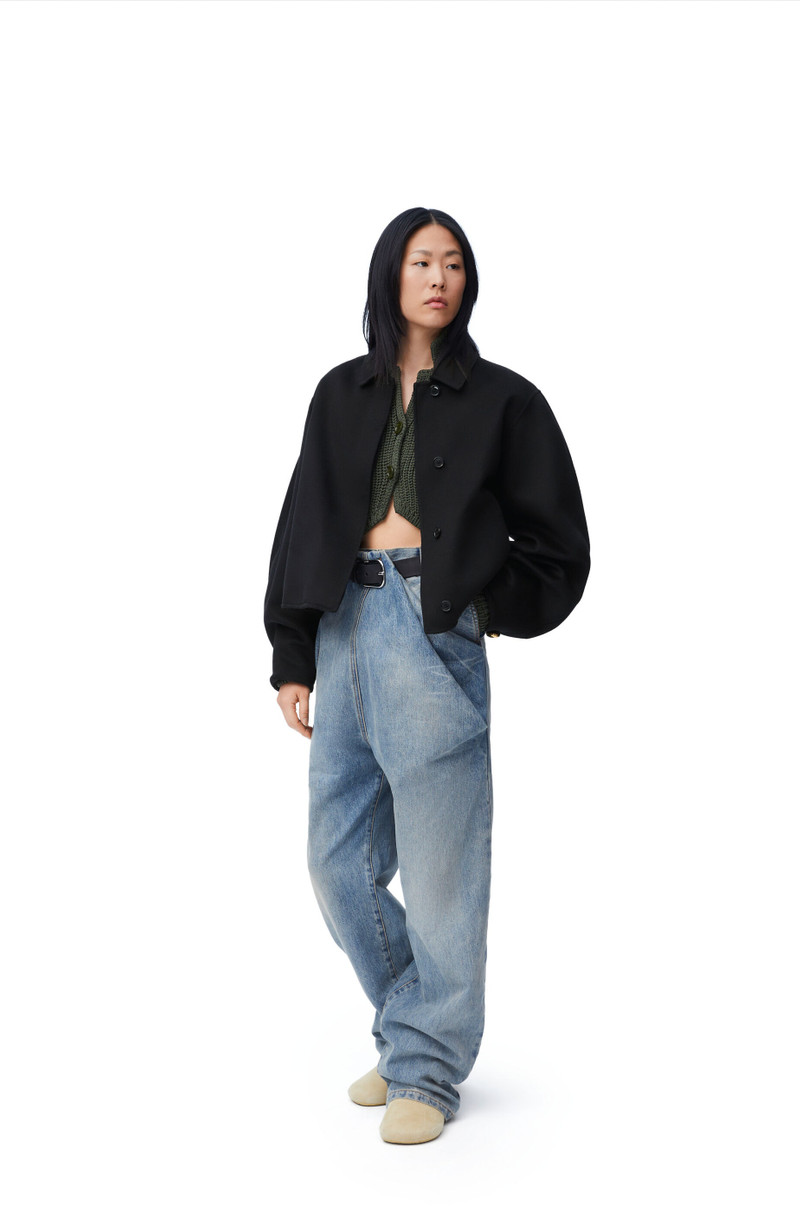 Loewe Pebble jacket in wool and cashmere outlook