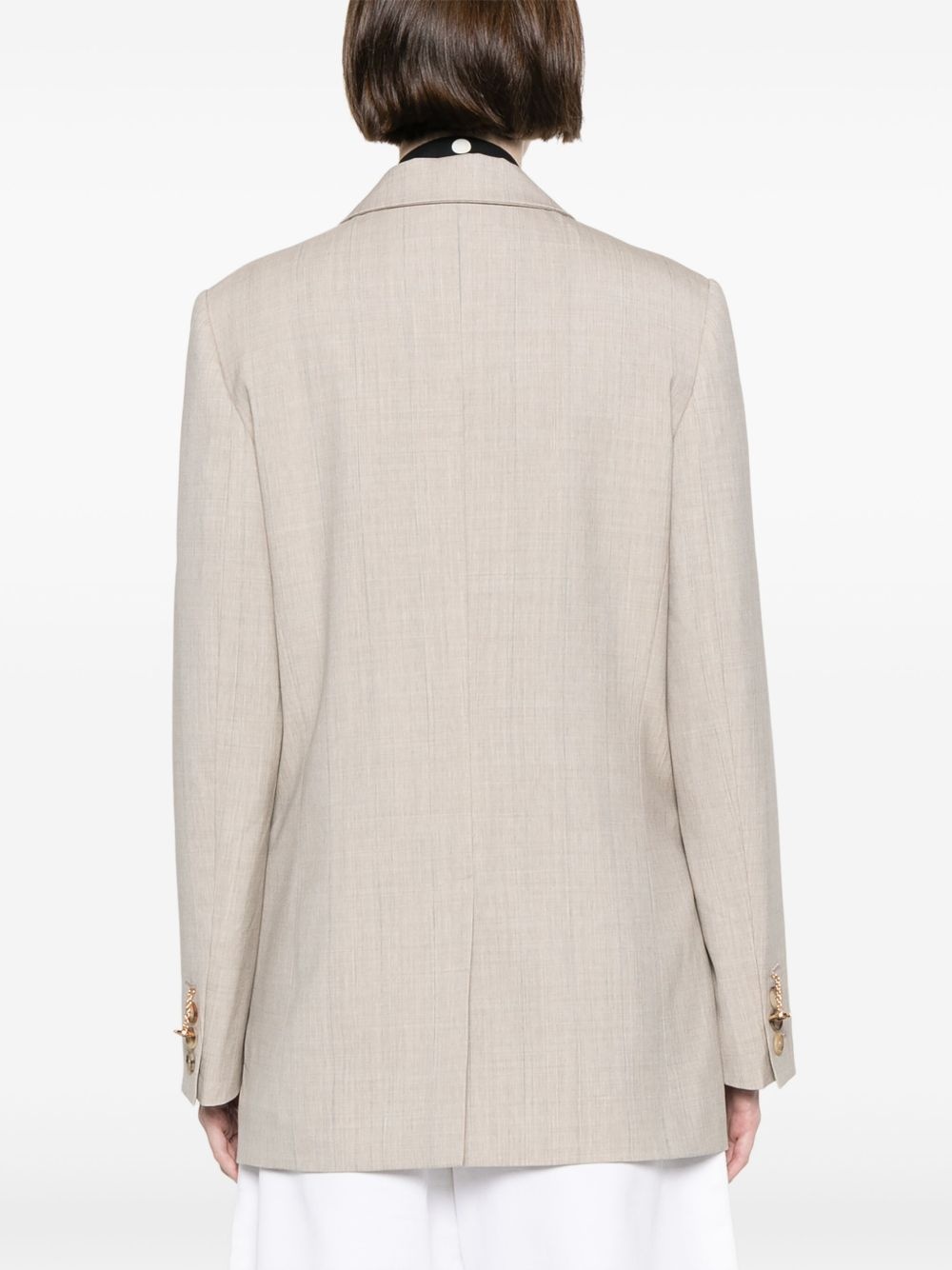 virgin-wool blazer - 4
