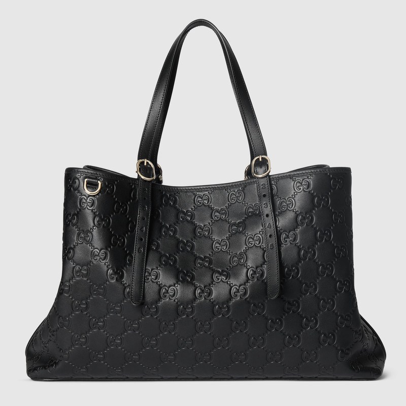 GG Emblem large tote bag 1