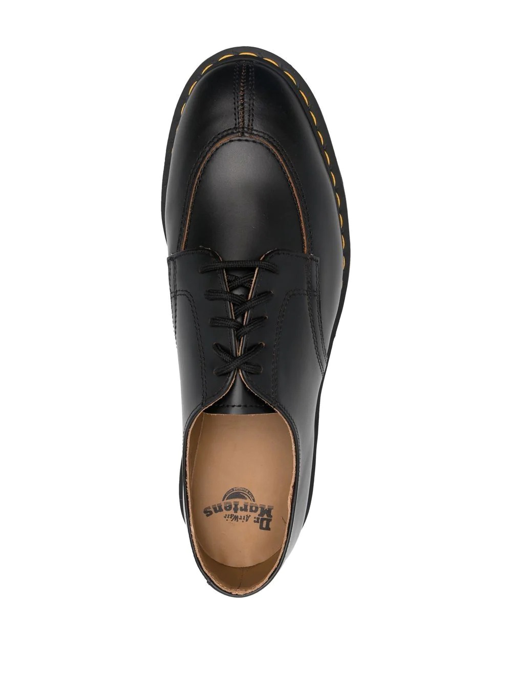 leather derby shoes - 4