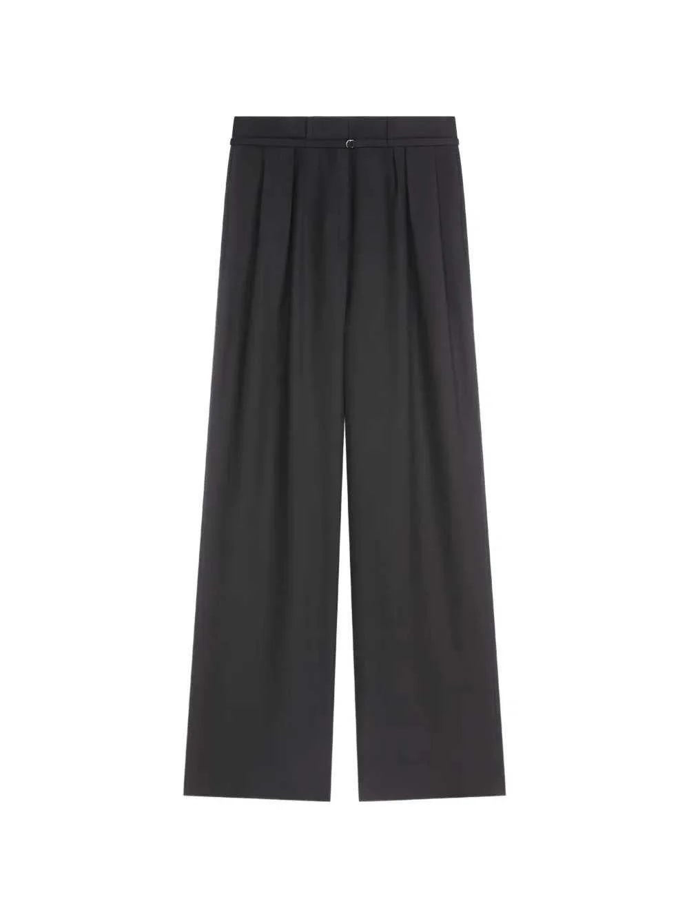 Dries Van Noten Women Belted Pleated Trousers - 1