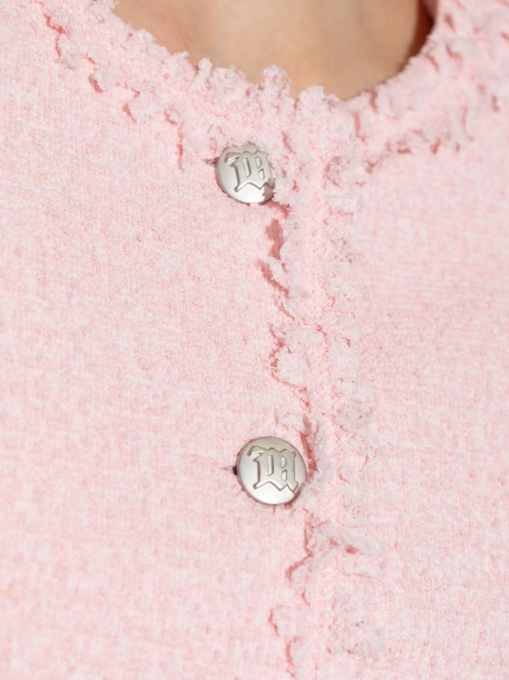 frayed-detailing jacket - 5