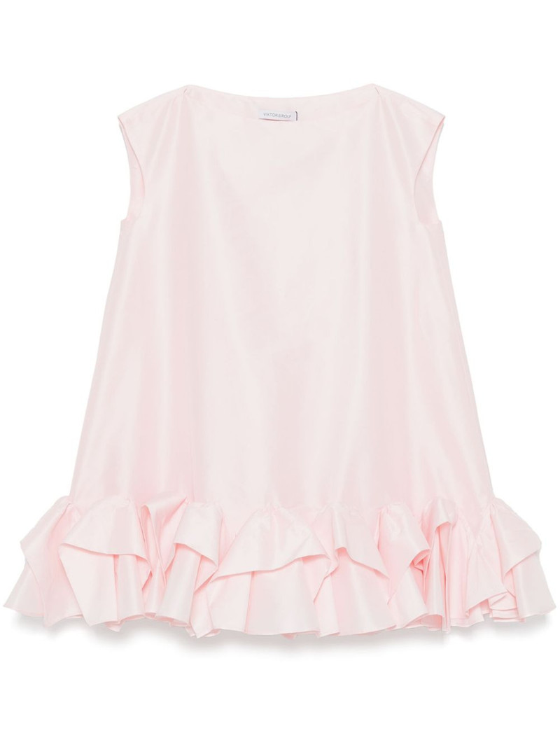 tuck-up mini dress 1