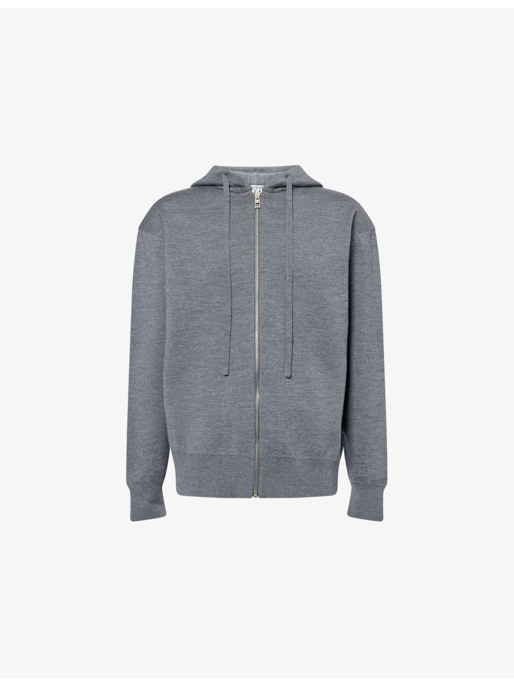 Anagram Relaxed-Fit Stretch-Wool Blend Hoody - 1