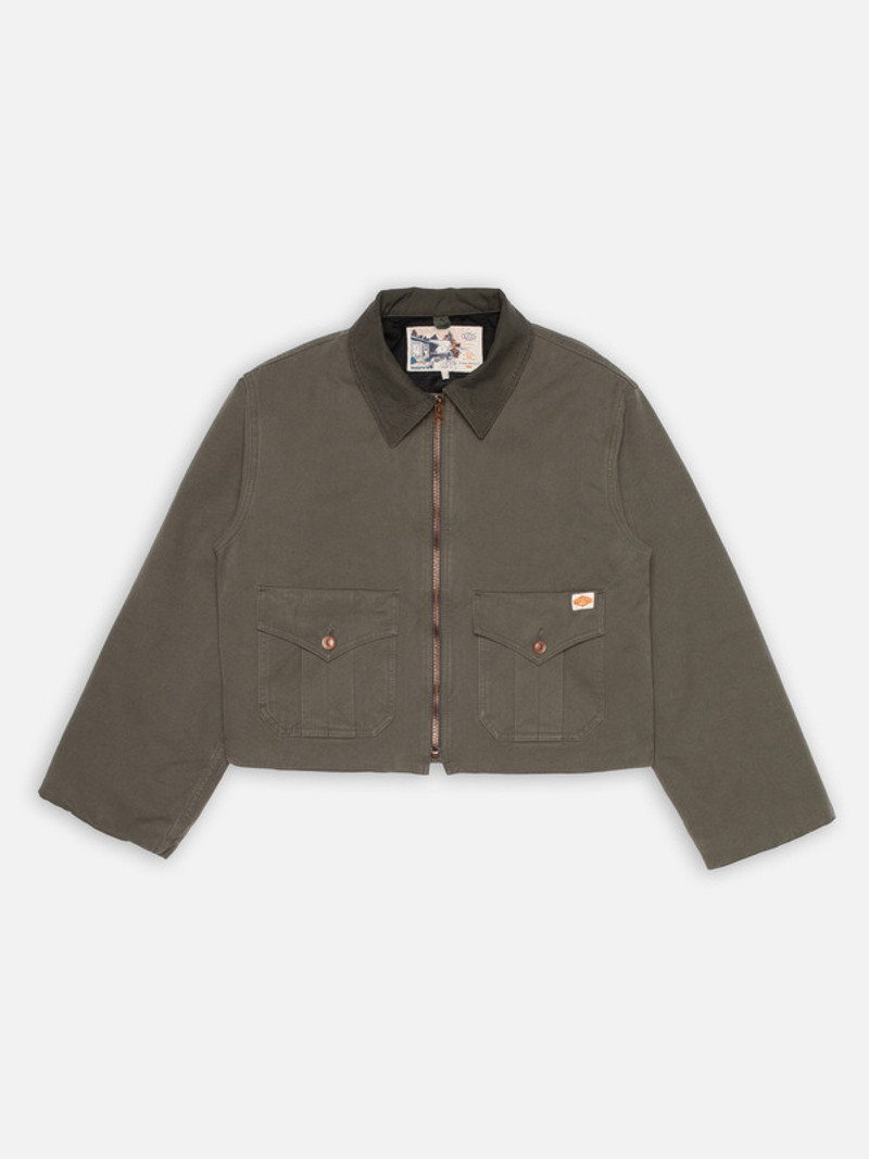 Molly Duck Canvas Jacket Green 1