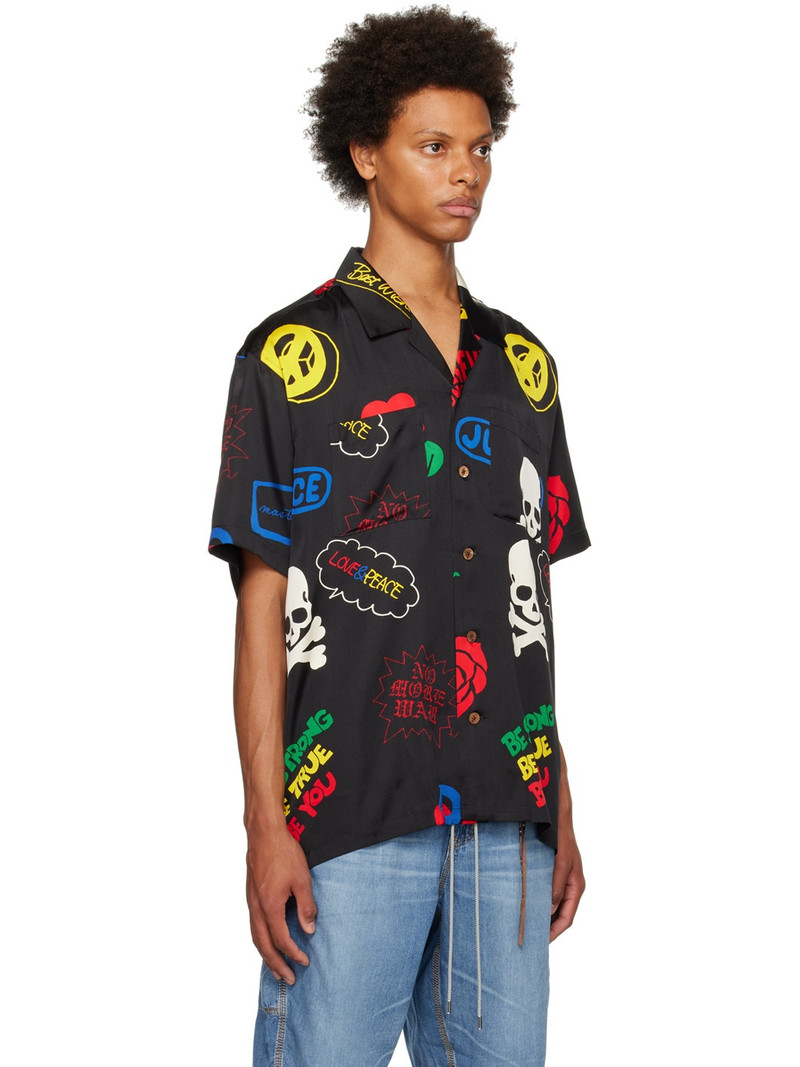 Black Printed Shirt 2