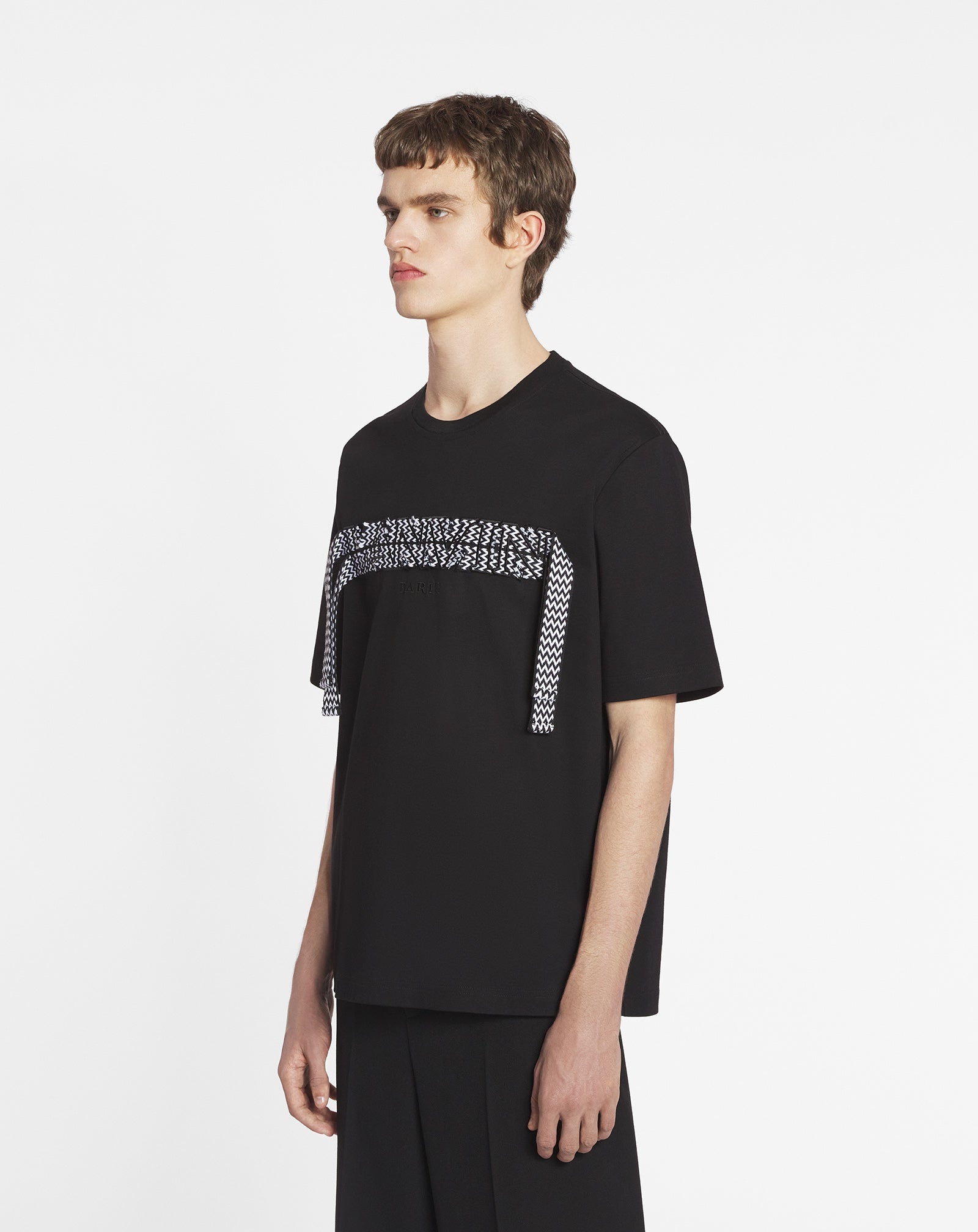 LANVIN CURB LACE CLASSIC T-SHIRT - 3