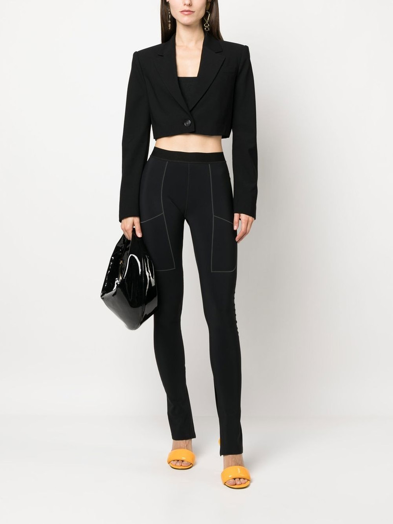 COPERNI stretch-design slit leggings outlook