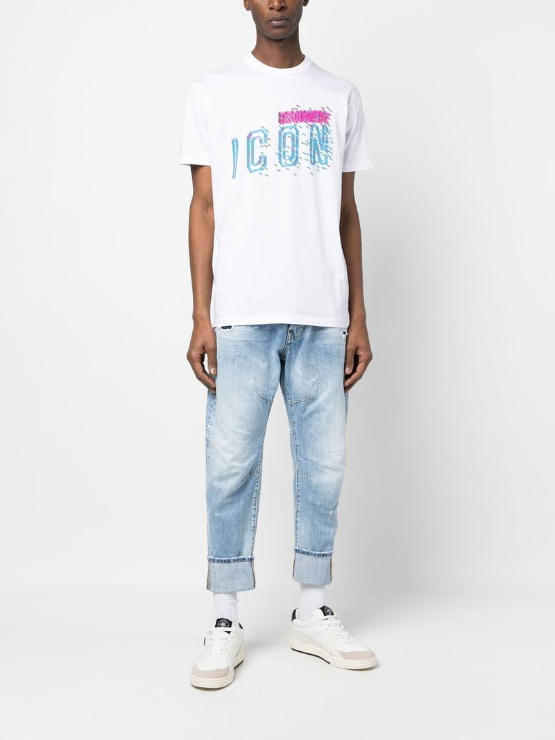 DSQUARED2 Icon-print cotton T-shirt outlook