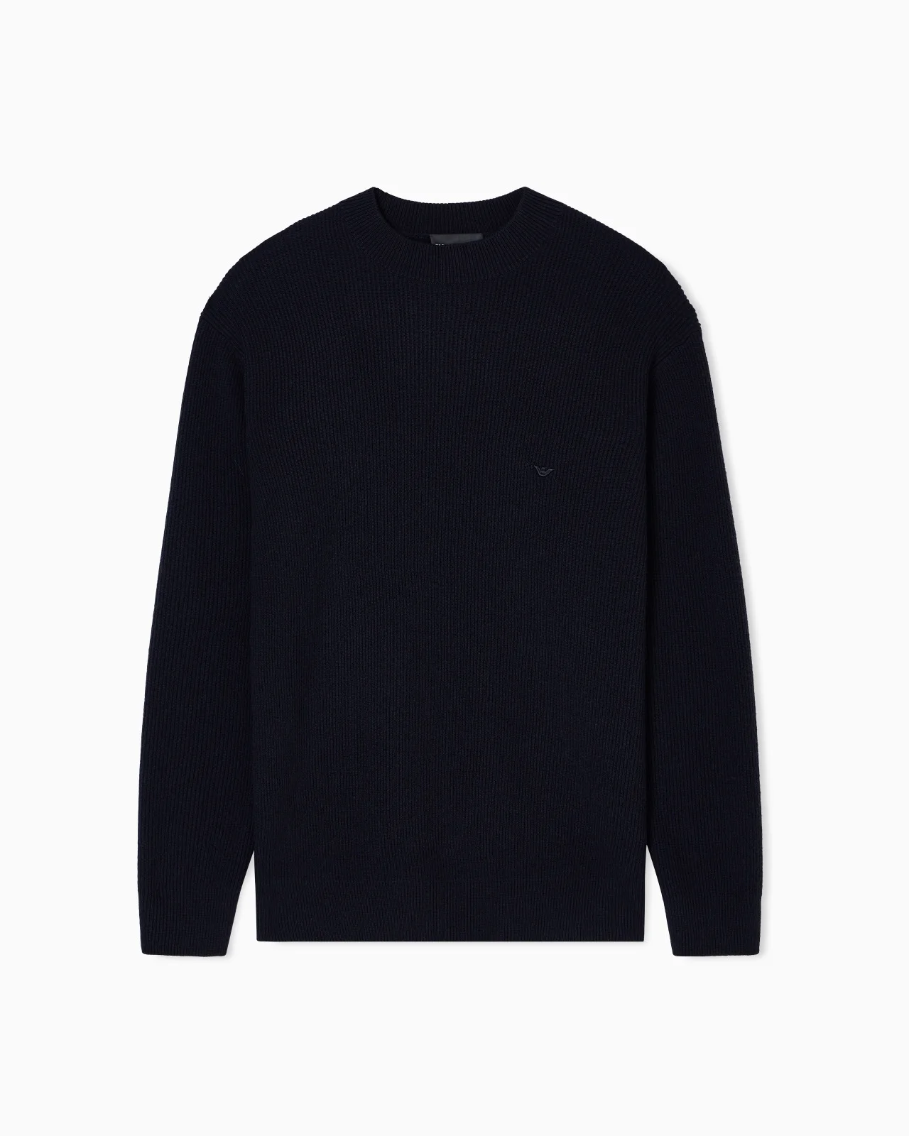 FISHERMAN’S RIB VIRGIN-WOOL JUMPER - 1