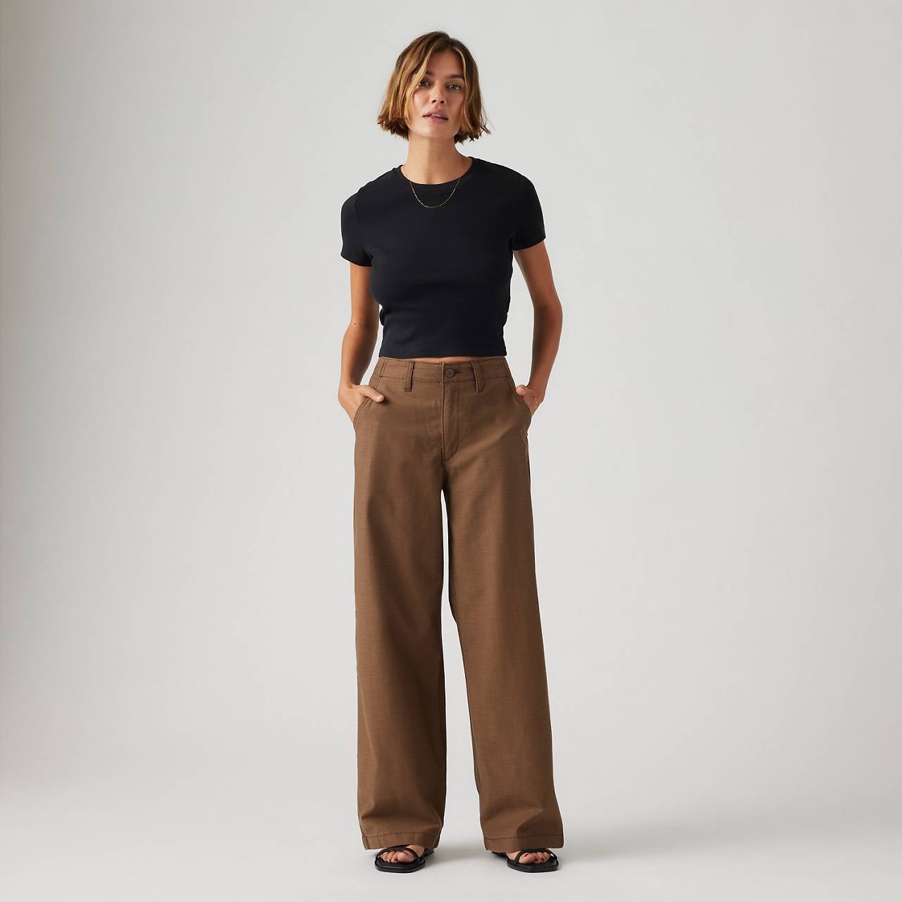 90S STRAIGHT WOMEN'S PANTS - 2